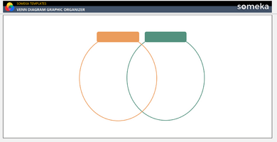 Venn Diagram Graphic Organizer Someka Example Cover