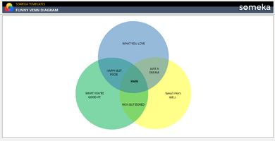 Funny Venn Diagram Someka Example Cover