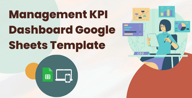 Management KPI Dashboard Google Sheets Template