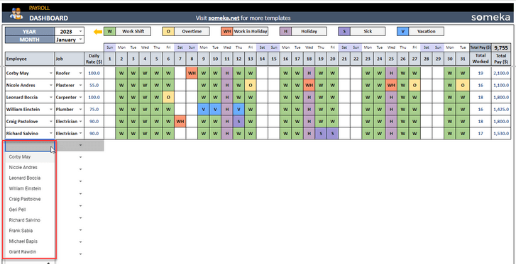 Payroll-Someka-Google-Sheets-Template-SS4