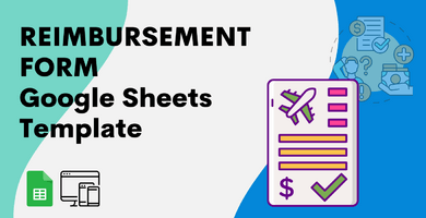 Expense Reimbursement Form Google Sheets Template