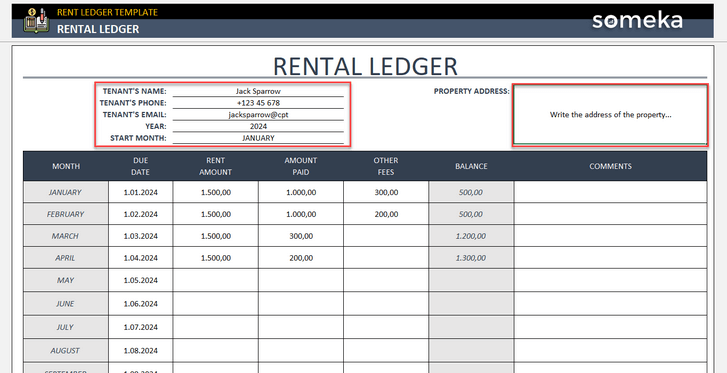 Rent-Ledger-Someka-Excel-Template-SS4