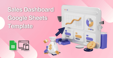 Sales Dashboard Google Sheets Template