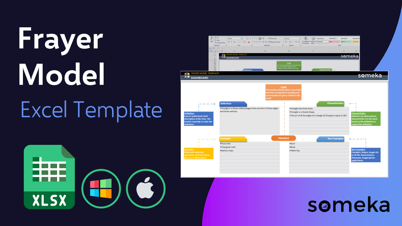 Frayer Model - Someka Excel Template Video