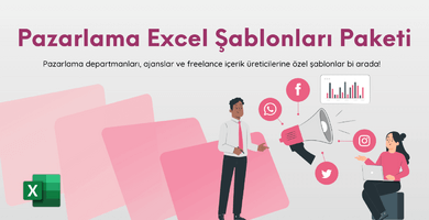 Pazarlama Excel Şablonları Paketi