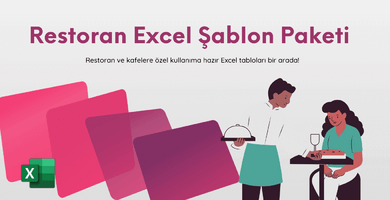 Restoran Excel Şablonları Paketi