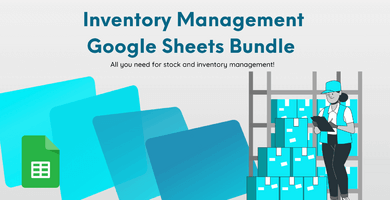 Inventory Management Google Sheets Templates Bundle