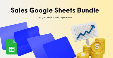 Sales Google Sheets Templates Bundle