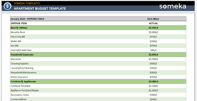 Apartment-Budget-Template-Someka-Example-SS1