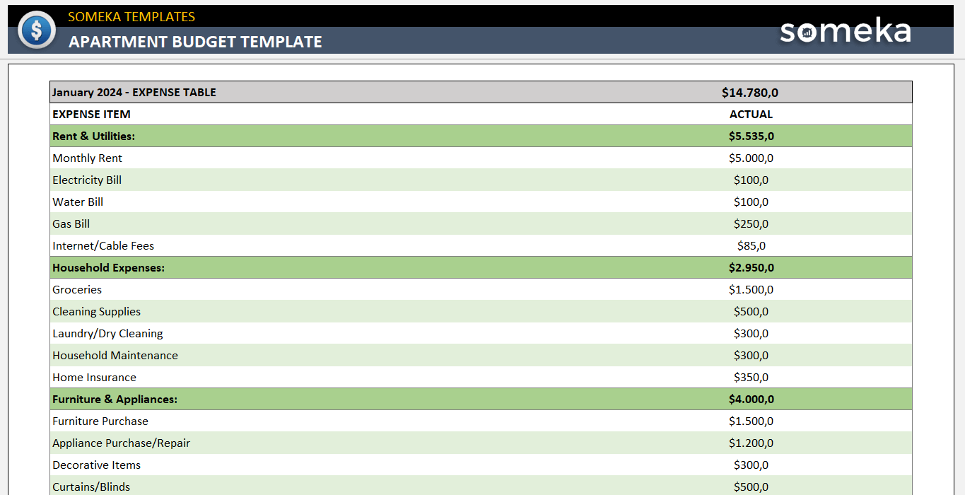 Apartment-Budget-Template-Someka-Example-SS1