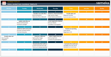 Email-Marketing-Calendar-Template-Someka-Example-SS1