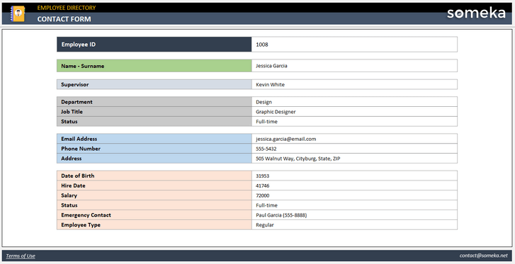 Employee-Directory-Someka-Excel-Template-SS2