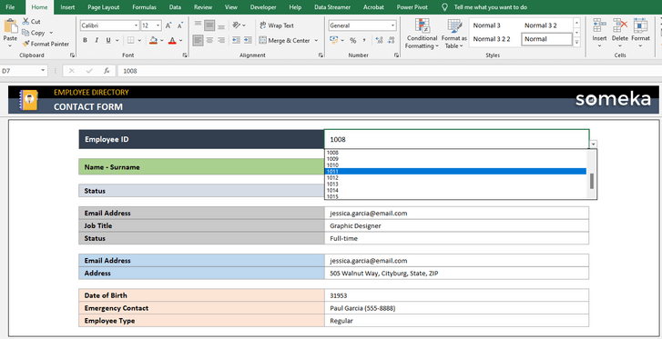 Employee-Directory-Someka-Excel-Template-SS6