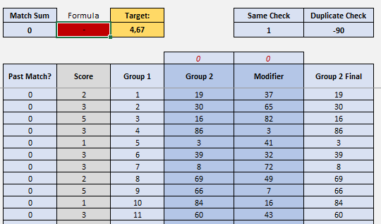 Excel optimization problem solving wih solver