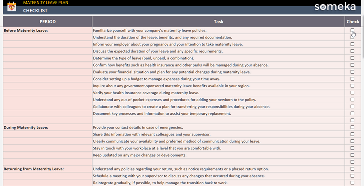 Maternity-Leave-Plan-Someka-Excel-Template-SS5