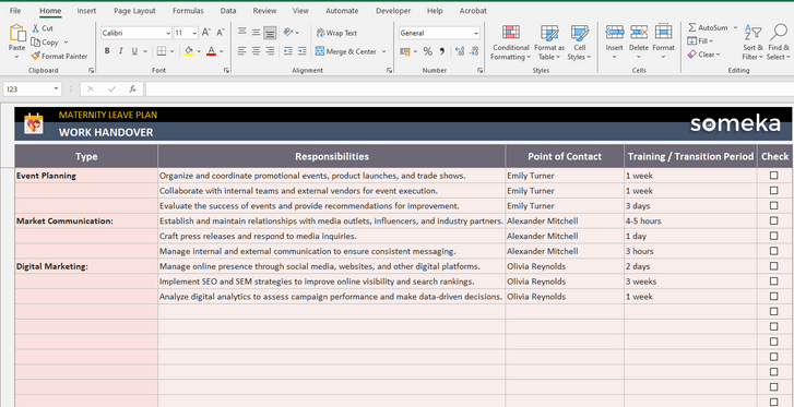 Maternity-Leave-Plan-Someka-Excel-Template-SS6