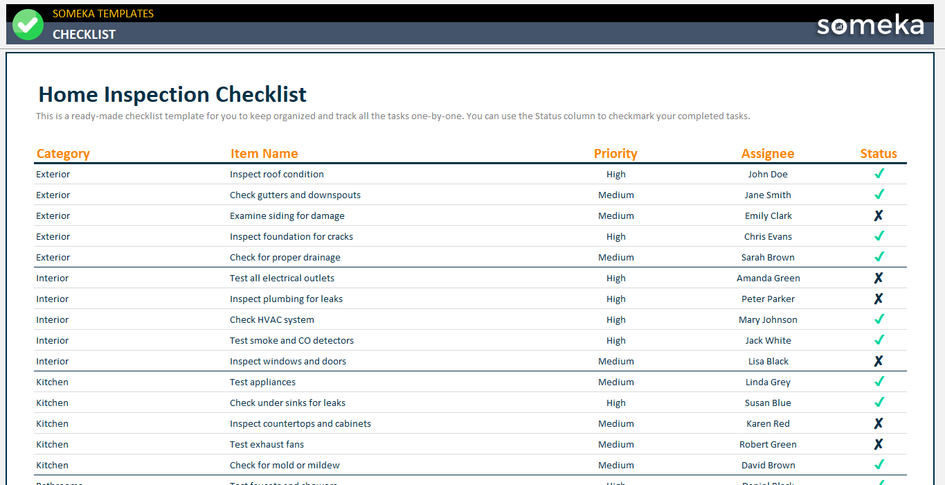 Home-Inspection-Checklist-Someka-Example-SS1