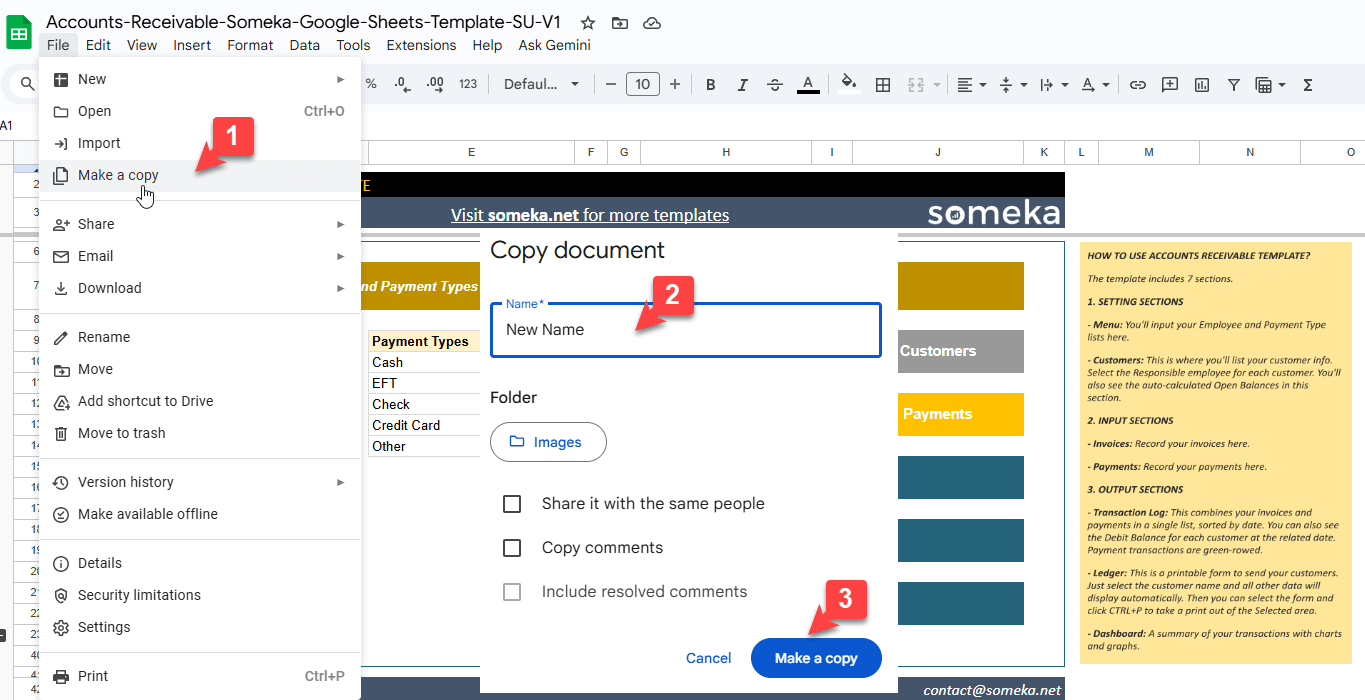Accounts-Receivable-Someka-Google-Sheets-Template-SS13