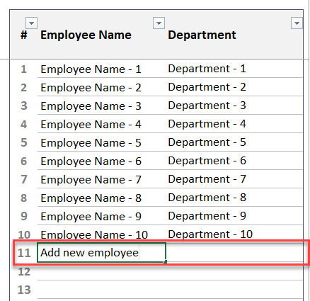 Absent Employee Tracking