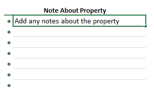Home Renovation Spreadsheet