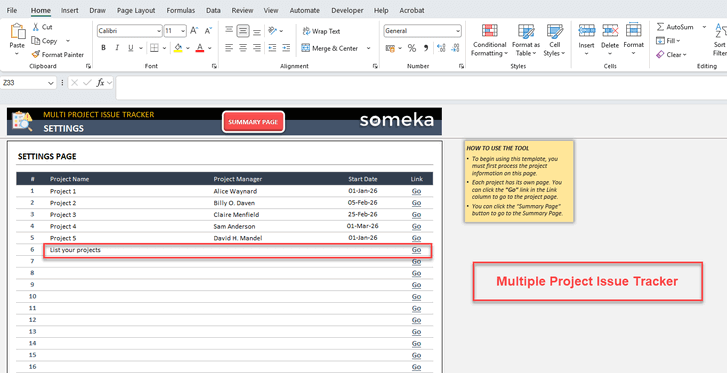 Multi-Project-Issue-Tracker-Someka-Excel-Template-SS2